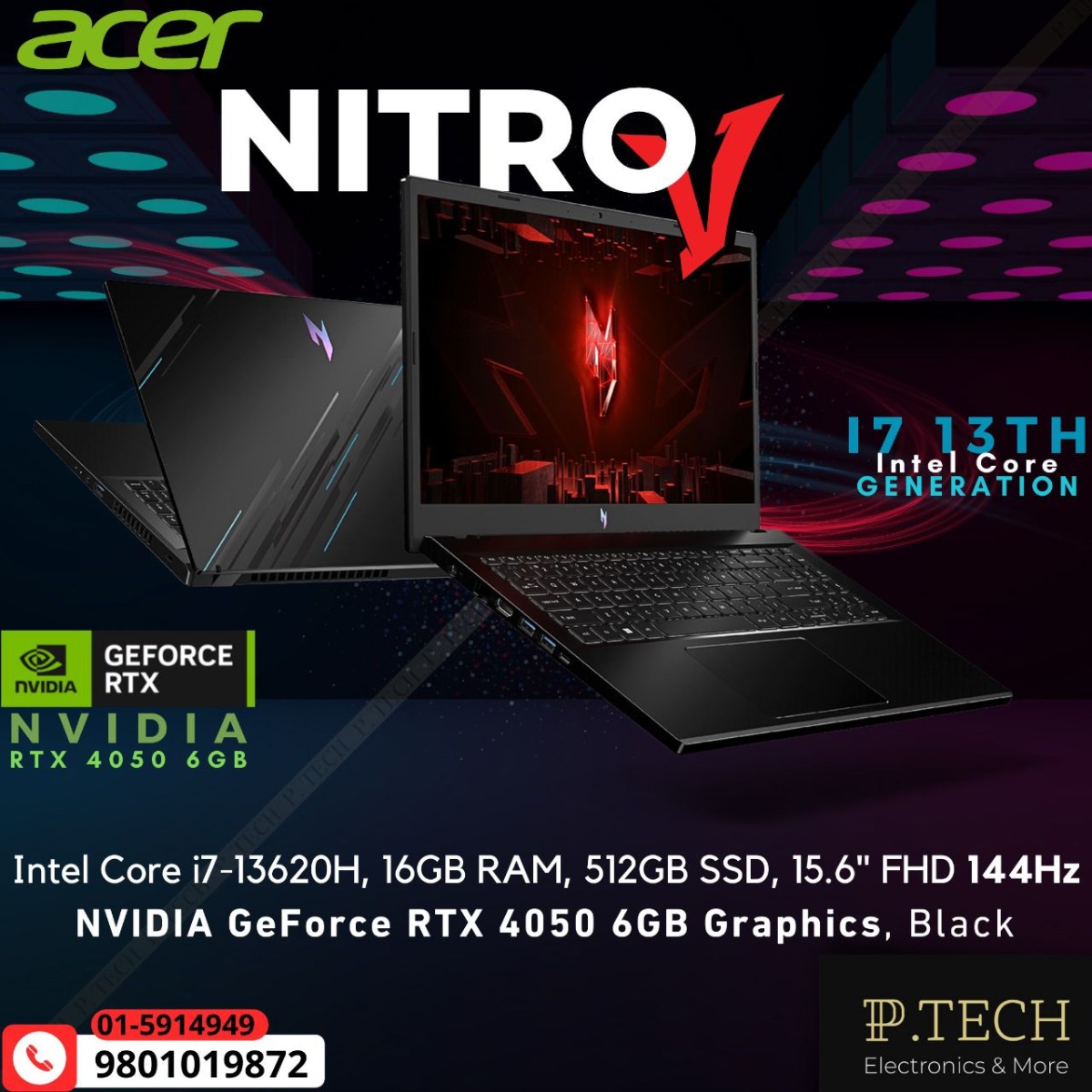 Acer Nitro V in nepal